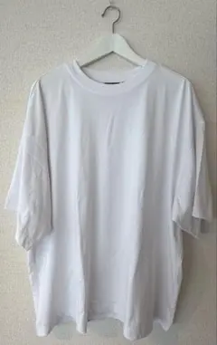 H&M オーバーサイズフィット Tシャツ ホワイト XXLのサムネイル