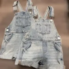 H&M デニムサロペット　EURサイズ