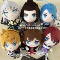 ナムコ限定〉キングダムハーツ ぬいぐるみマスコット 6種セット - メルカリ