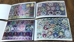 美少女戦士セーラームーン　ジャンボカードダス　シール　ステッカー4種セット