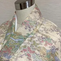 KA1964 洗える着物 小紋 身丈160cm ポリエステル 化繊