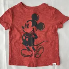 ギャップ　ミッキーマウス柄Tシャツ　80