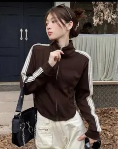 シーイン　ジップアップジャケット