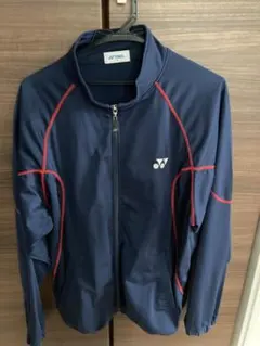 YONEX ウォームアップウェア M ネイビー/レッド