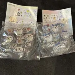 ちいかわ ぷくちゅるシール 2種セット ホログラム入り 立体シール　※カプセル無