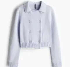 H&M ダブルブレストカーディガン