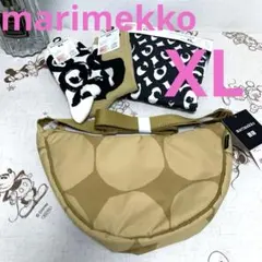 ユニクロ　マリメッコ◆ヒートテック　タートルネックT＆ソックス＆ショルダーバッグ