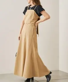 ツイルバックリボンマルチウェイワンピース