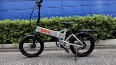 MATE X メイトフュージョン電動アシスト自転車 ベージュ - メルカリ