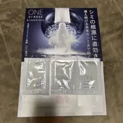 ONE BY KOSÉ メラノショット トライアルセット 2回分＋日中用美白乳液