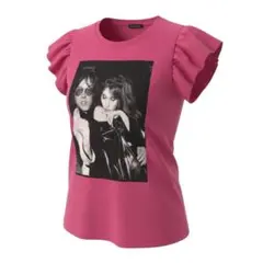フリル風の袖　ピンク Tシャツ 半袖　ヒステリックスのサムネイル