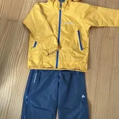 モンベル　キッズ　レインコート　レインウェア　かっぱ　130