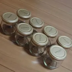 ★銀座千疋屋★プリン空き容器★8個★ハンドメイドやインテリアに