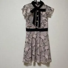 花柄フリルナイトドレス Sサイズ
