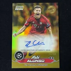 Xabi Alonso アロンソ Topps Chrome /50 Auto