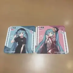 初音ミク コースターセット 2枚