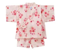 ミキハウス　みきはうす　甚平　ベビー甚平　うさこ　80 女の子