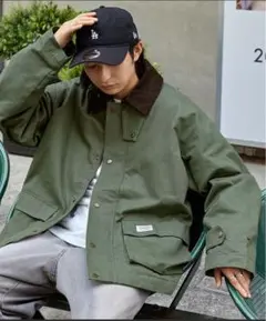 新品　お値下げ可能です【retock’s】襟コーデュロイ ビッグシルエット