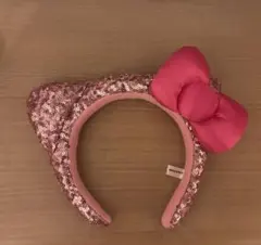 ユニバ キティちゃん スパンコールカチューシャ