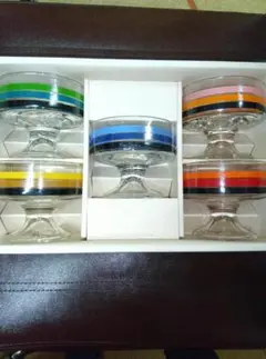 ピエールカルダン　アイスクリームカップ5個セットのサムネイル