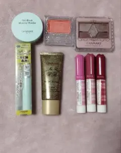 キャンメイク コンシーラー ファンデーション チーク アイシャドウ メイクセット