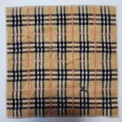 BURBERRY チェック柄タオルハンカチ　新品
