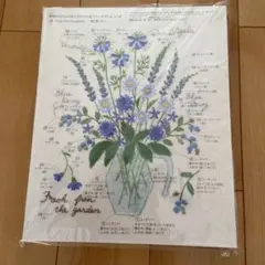 フェリシモ 季節の花だより 刺繍作成キット