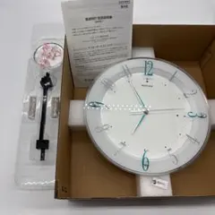 RHYTHM 電波掛時計 インテリア時計