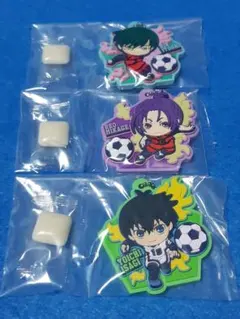 ブルーロック　ポップラバーマスコットキーホルダー　3個セット