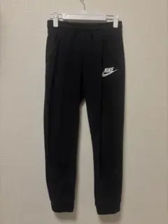 Nike 黒 スウェット裏起毛 キッズ150~160cm