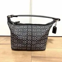 COACHコーチミニシグネチャー ワンショルダーハンドバッグアクセサリーポーチ