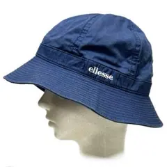 エレッセ 帽子 バケットハット ELLESSE ネイビー紺 軽量 綿 日本製のサムネイル