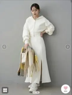 SNIDEL スウェット セットアップ