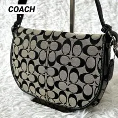 未使用級✨コーチ ショルダーバッグ ホーボー シグネチャー 6842 斜め掛け