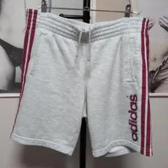90s adidas トレフォイル 三本ライン SHORT PANTS 表記L