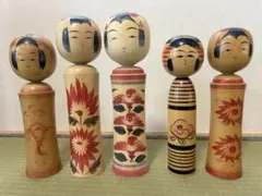 K279伝統こけし井上ゆき子3体 - メルカリ