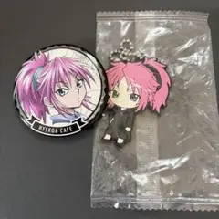 HUNTER×HUNTER マチ　ラバーストラップ　缶バッジ