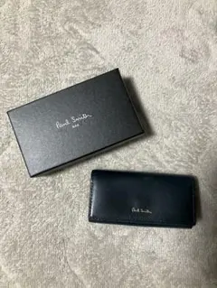 Paul Smith ネイビー キーケース