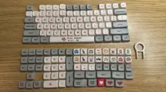 Retro Red And White Machine キーキャップのサムネイル