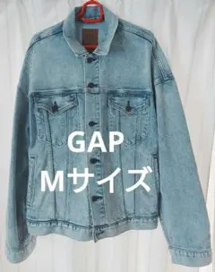 GAP オーバーサイズ　デニム　ジャケット Gジャン　Mサイズ　ブルー