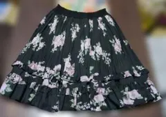 axesfemme プリーツフレアスカート