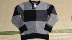 新品未使用、メンズモヘア ニットセーター M