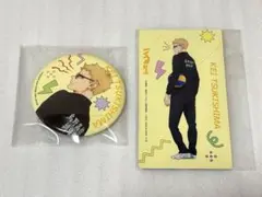 ハイキュー 喜怒哀楽 トレーディング缶バッジ 大判カード 月島 蛍