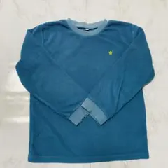 ❗️最終価格❗️✨ベルメゾン✨フリースパジャマ　ブルー　 130 腹巻き付き