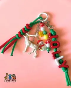 トナカイ　じゃらじゃらチャーム　クリスマス