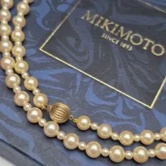 ✨K18 ロング 82cm 箱付✨ MIKIMOTO アコヤ真珠 ネックレス 金 ✨K18 ロング 82cm 箱付✨ MIKIMOTO アコヤ真珠 ネックレス 金 - メルカリ