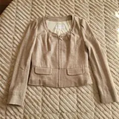 proportion⭐ジャケット(ベージュ×ゴールドラメ))