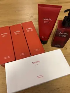 オレリークレンジング、洗顔料、コットン