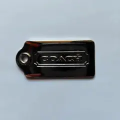 COACH コーチ キーホルダー チャーム シルバー　（プレートのみ）