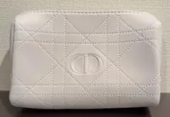 にこまる様専用Dior ホワイト キルティングポーチ ノベルティ
